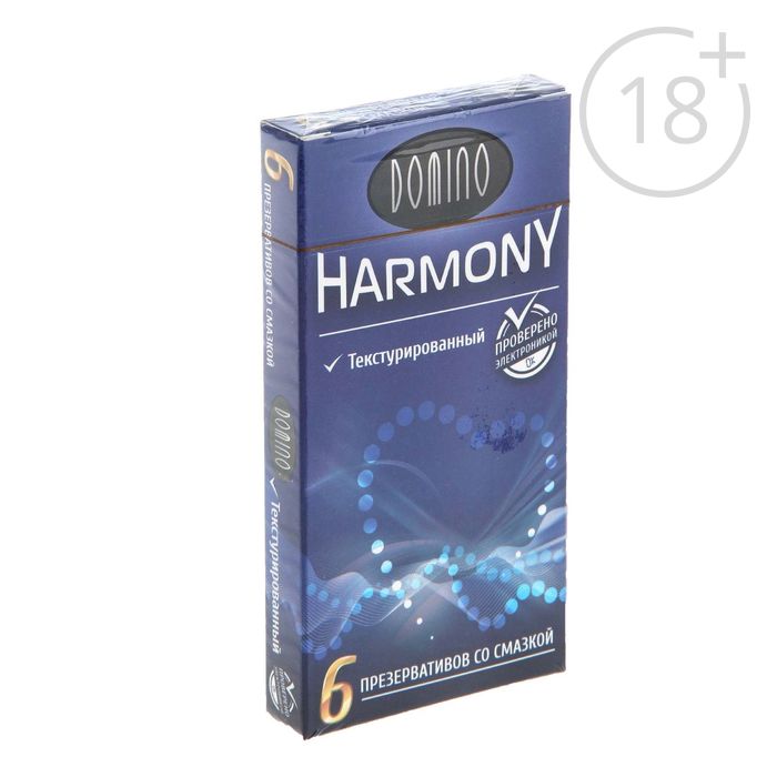 Текстурированные презервативы Domino Harmony купить со скидкой в секс шопе  Презервативы  Стимулирующие