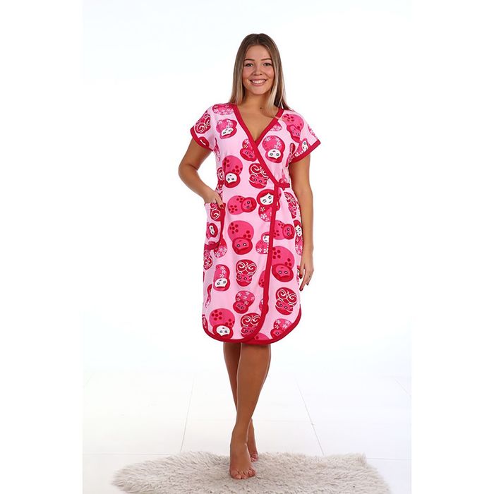 Запашной халат-кимоно Rose купить со скидкой в секс шопе  Женское белье, одежда  Домашняя одежда