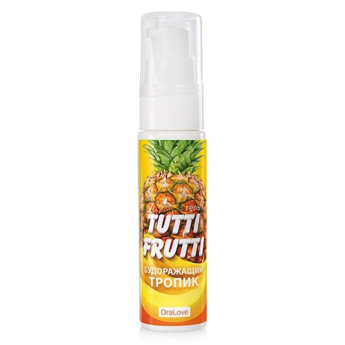 Оральная смазка Биоритм Tutti-Frutti Малина, 30 мл LB-30003 - Биоритм - Оральные смазки - Купить