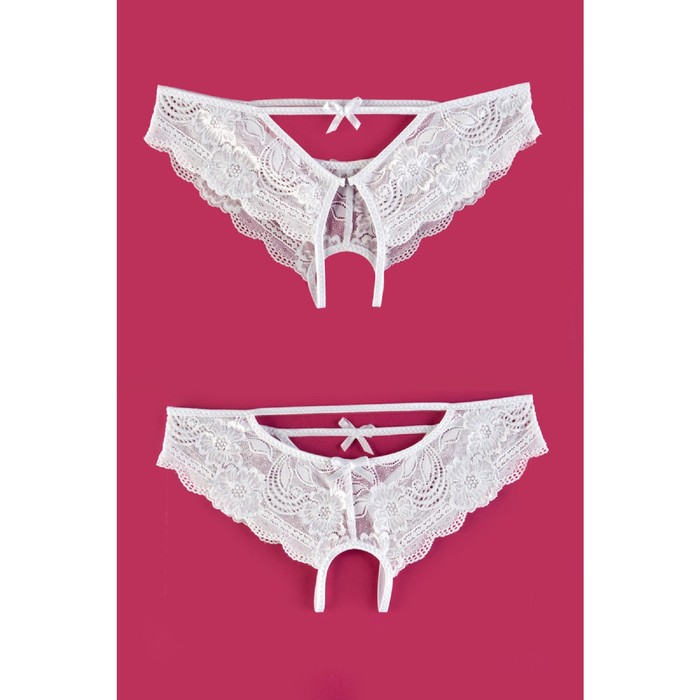 Трусики с доступом Erolanta Pauline, черные, 50-52 УТ-00004468XL/XXL - Erolanta - Трусики с доступом - Купить