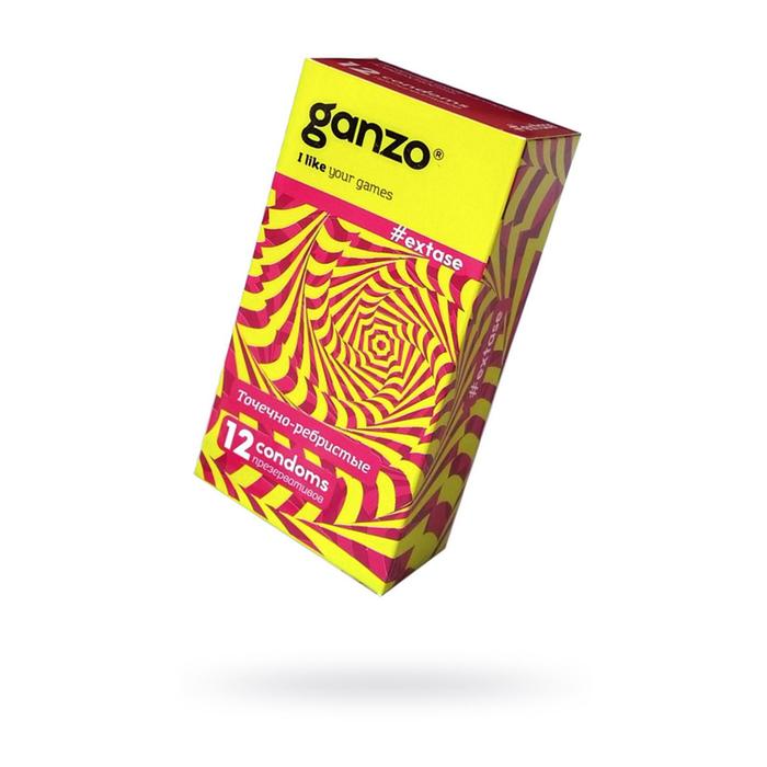 Презервативы с точечной и рифленой поверхностью Domino Classic Extase, 6 шт 09029 - Domino - Ребристые презервативы - Купить