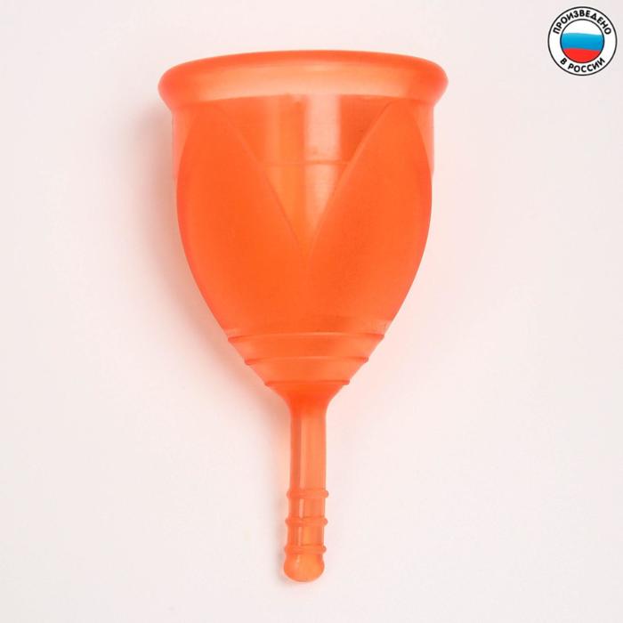 Менструальная чаша Тюльпан S, белая C-01-143-(0) - ХОРС - Менструальные чаши - Купить
