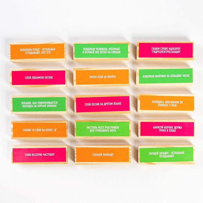 Игра Ecstas Башня подчинения с фантами, 54 бруска 7303462 - Ecstas - Игры - Купить