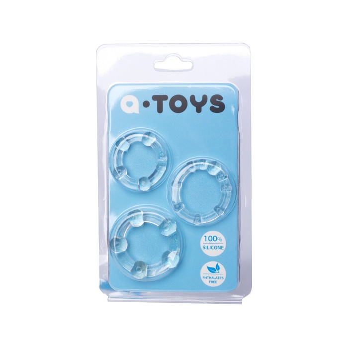 Эрекционное кольцо Toyfa A-Toys, силикон, фиолетовое 0T-00012462 - TOYFA - Эрекционные кольца - Купить