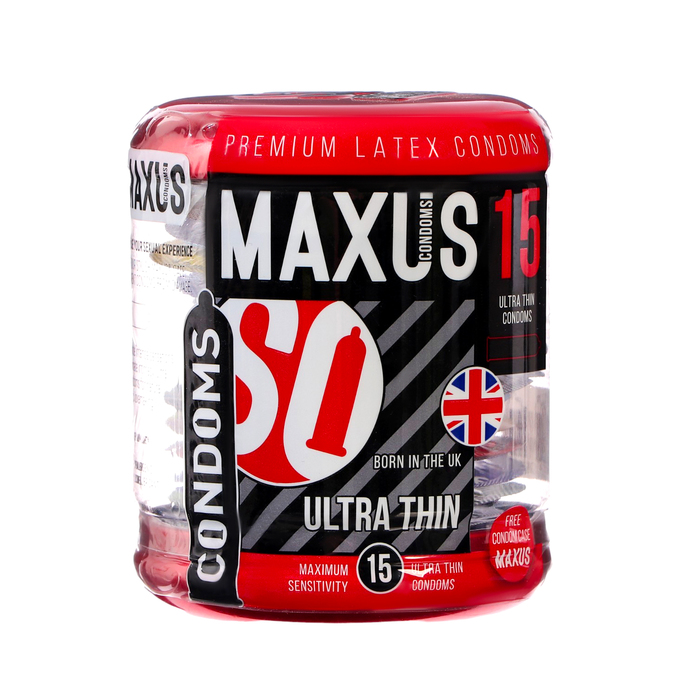 Ультратонкие презервативы Maxus Air Sensitive, 3 шт 0901-009 - MAXUS - Ультратонкие презервативы - Купить