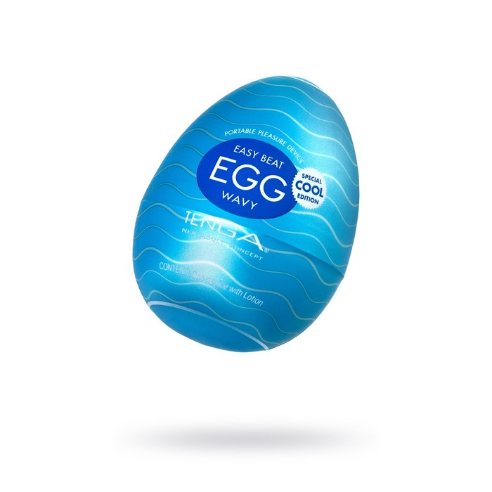Мастурбатор Tenga Egg Wavy Special Cool Edition EGG-001C - Tenga - Не анатомические мастурбаторы - Купить