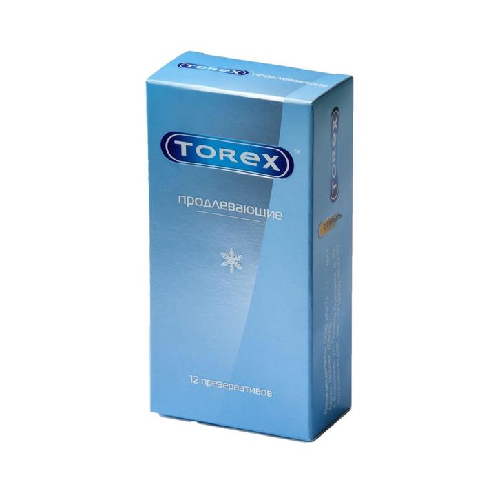 Презервативы Torex Party пролонгирующие, 12 шт TRX-2405 - Torex - Продлевающие презервативы - Купить