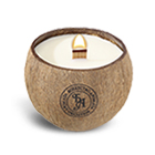 Свечи в упаковке из природного материала