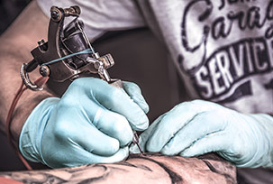 Оборудование для татуировок и пирсинга