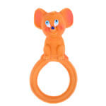 Латексная игрушка «Мышка-кольцо»
