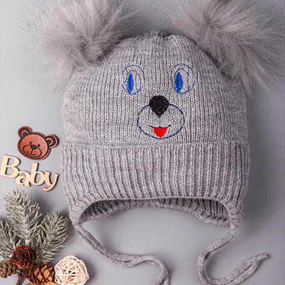 Зимние детские шапки 48/50 ( года) купить в интернет-магазине MoscowMom в Москве с доставкой