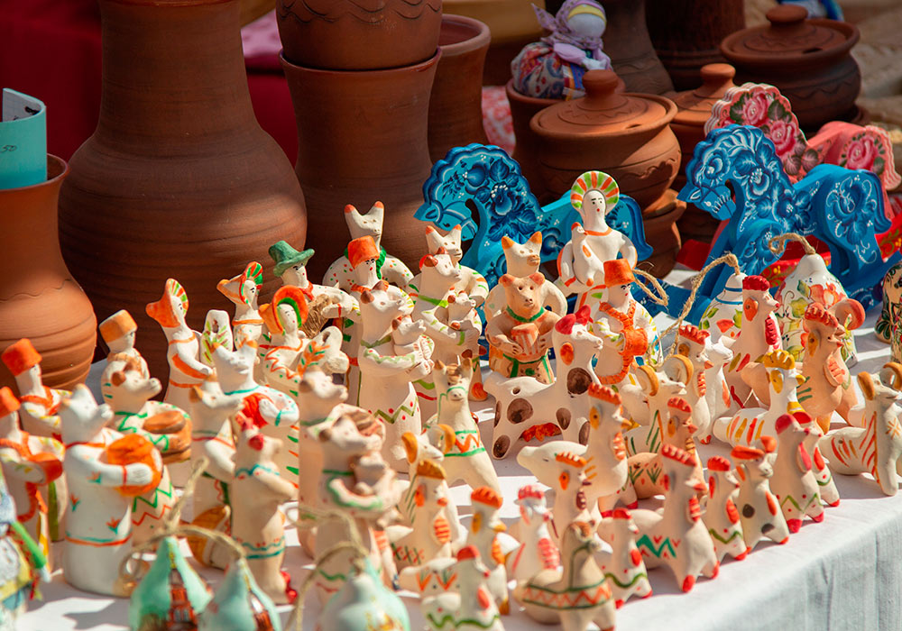Глиняные игрушки с росписью: история народных ремесел | SIMA-LAND.RU