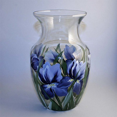 Фото вазы с художественной росписью