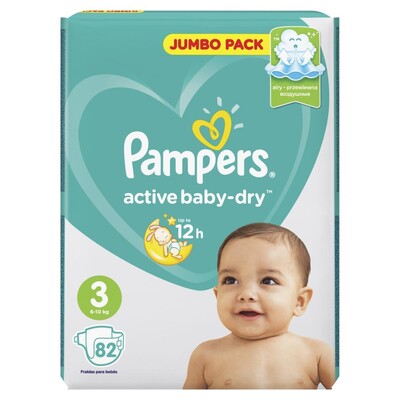 Подгузники Pampers Active Baby Dry