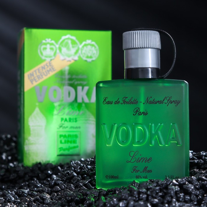 Туалетная вода мужская Vodka Lime Intense PerfumeD, 100 мл - фото 124125
