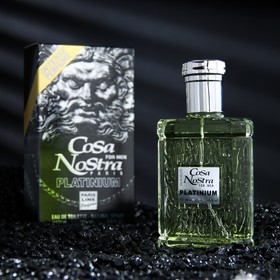 Туалетная вода Cosa Nostra Platinium Intense Perfume, мужская, 100 мл