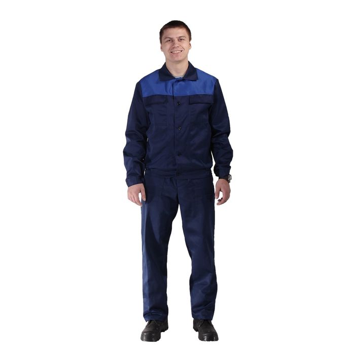 Костюм механика, куртка+п/комбинезон, грета, размер 48-50, рост 170-176 см