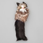 Игрушка для кошек "Кот-дружок", корпус 7 см, искусственный мех, микс цветов - быстрая доставка - фото 113407