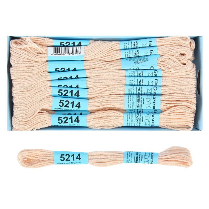 0097 нитки гамма. пнк 6204. нитки пнк имени кирова. мулине gamma 3233 (гамма). бежевое мулине.