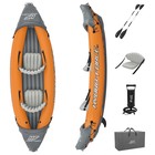 Байдарка Lite-Rapid X2 Kayak, 2 местная, вёсла 218 см, до 160 кг, 321 х 88 х 48 см, 65077 Bestway Байдарка Lite-Rapid X2 Kayak, 2 местная, вёсла 218 см, до 160 кг, 321 х 88 х 48 см, 65077 Bestway