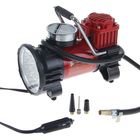Компрессор автомобильный TORSO TK-120, 15 А, 35 л/мин, провод 3м, белый фонарь LED, шланг 1м