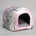 House-tunnel 28 x 28 x 35 cm mix colors House-tunnel 28 x 28 x 35 cm mix colors