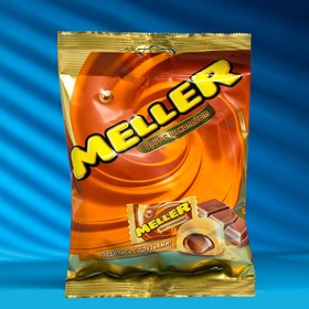 Жевательная конфета Meller, шоколад, 100 г