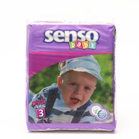 Подгузники «Senso baby» Midi (4-9 кг), 70 шт