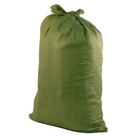 Мешок полипропиленовый 55 х 105 см, для строительного мусора, зеленый, 50 кг (10 шт)