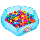 Шарики для сухого бассейна с рисунком, диаметр шара 7,5 см, набор 500 штук, цвет разноцветный - фото 659316