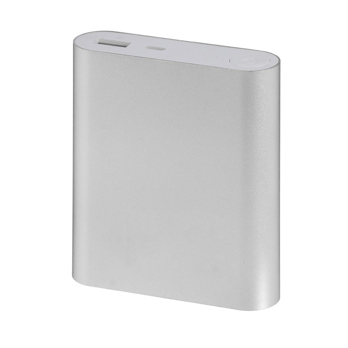 Внешний аккумулятор Power bank, LuazON Home 1 USB, индикатор зарядки , 10400 мАч, микс