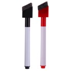 The water-based markers with the washer and magnet 2 PCs., color black and red
