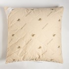 Подушка "Этель", подстёжка — верблюжья шерсть, 70х70 см, тик - фото 600956