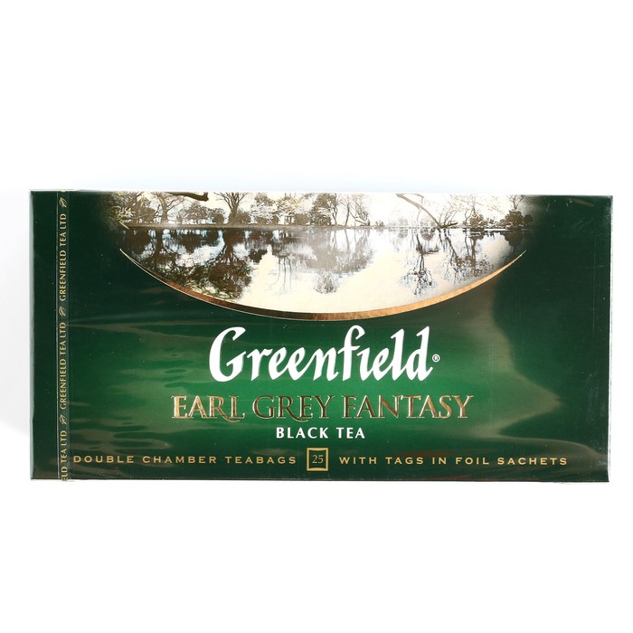 Чай черный greenfield earl grey fantasy