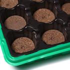 Набор для рассады: торфяная таблетка d = 4.1 см (24 шт.), кассета на 24 ячейки по 50 мл, поддон 1306313