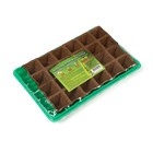 Набор для рассады: торфяная кассета, 24 ячейки (5 × 5 см) по 50 мл, поддон 1306314