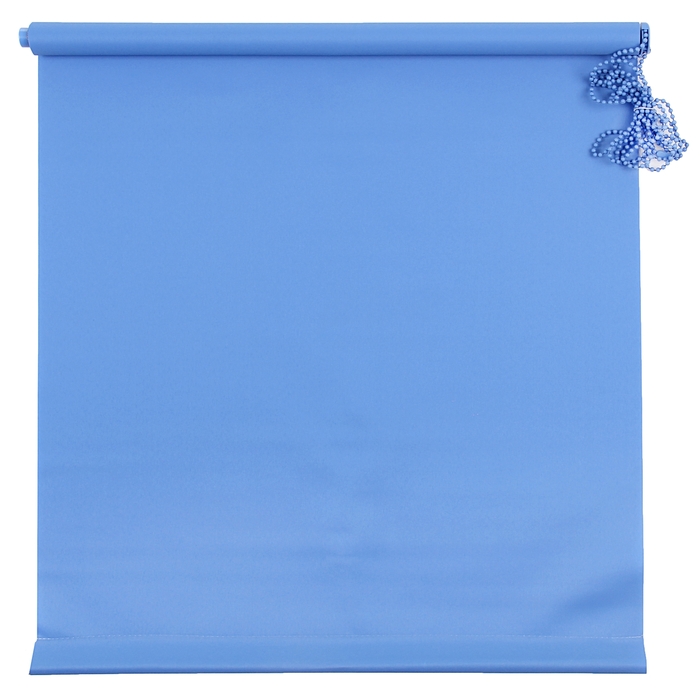 Штора рулонная MJ 60х160 см, цвет синий