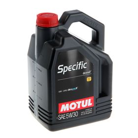 Моторное масло MOTUL Specific DEXOS2 5W-30, 5 л 102643