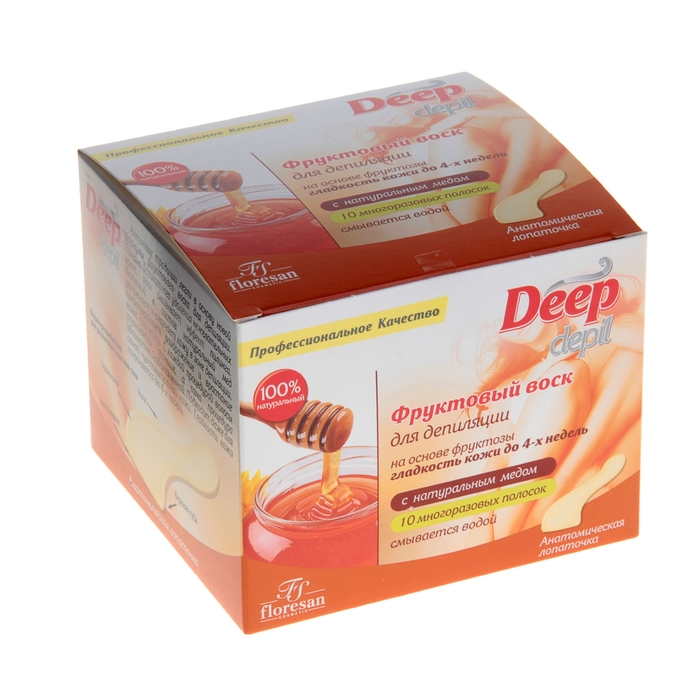 Фруктовый воск для депиляции Deep Depil, с натуральным мёдом, 350 мл