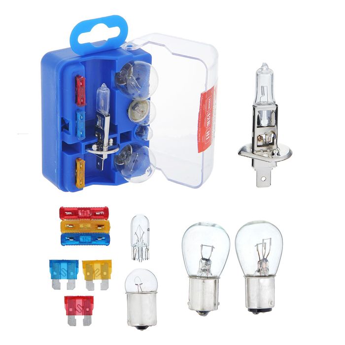 Набор ламп. Набор ламп и предохранителей h7. Набор ламп для автомобиля. Комплект ламп. Бокс для ламп osram.