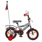 Велосипед 12" GRAFFITI Premium Racer, 2016, цвет серый Велосипед 12" GRAFFITI Premium Racer, 2016, цвет серый