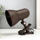 Светильник настольный на прищепке Надежда 1- мини  Шоколад - фото 2307604