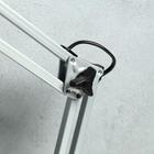 Светильник настольный на струбцине ДЕЛЬТА с АПП (2G7, КЛЛ, 11 Вт, 220 В) Серебро - фото 2307521