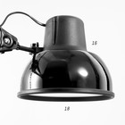 Светильник настольный Бета-К (без лампы) (МС,Е27, 60 Вт, 220 В) Черный - фото 2902794