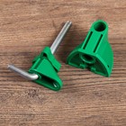 Светильник настольный на струбцине Светлана-222 (2G7, КЛЛ, 11 Вт, 220 В, U) Зелено-серый - фото 2308715