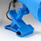 Светильник настольный на прищепке Надежда 1- мини  Синяя лазурь - фото 2307592