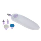 Apparatus for manicure LuazON LMM-004, 5 nozzles, 2 AA (not incl.), white Apparatus for manicure LuazON LMM-004, 5 nozzles, 2 AA (not incl.), white