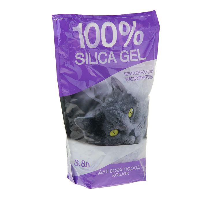 Наполнитель силикагелевый 100 % SILICA GEL 3,8 л.