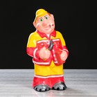 Копилка "Строитель", глянец, красный цвет, 33 см, микс Копилка "Строитель", глянец, красный цвет, 33 см, микс