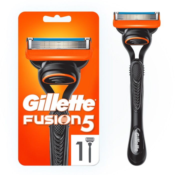 Станок бритвенный Gillette Fusion + 1 картридж